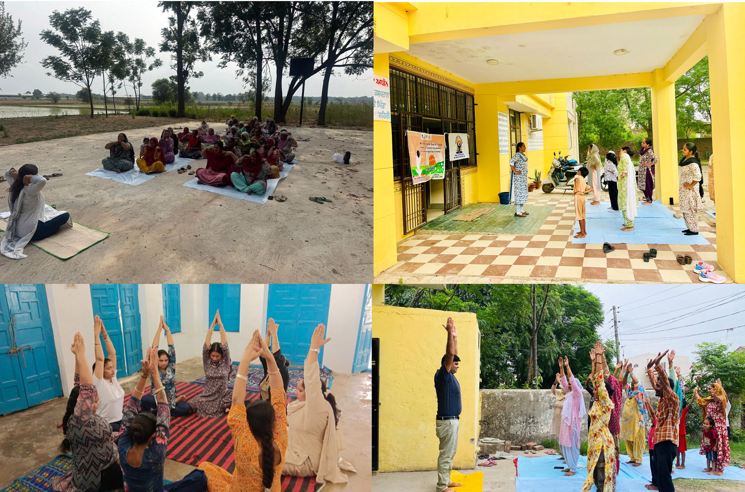 'Yoga is beneficial for everyone'; International Yoga Day celebrated at PHC Gharuan and subordinate health institutions